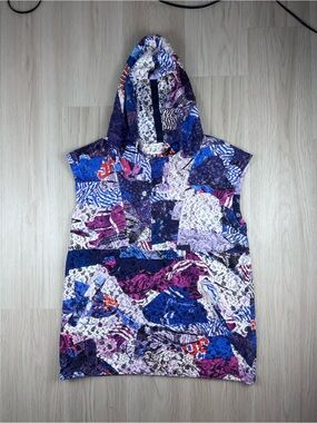 Maison Margiela Very Rare Multicolor Patchwork Hooded Tank Top
